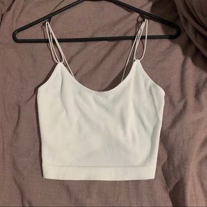 URBAN OUTFITTERS BUNGEE STRAP CROPPED TANK
